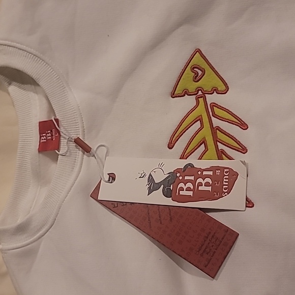 NWT Embroidered BiBisama Fishbone sweater - Picture 7 of 16